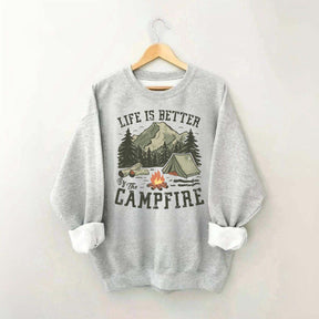 Outdoor Adventure Camping Sweatshirt