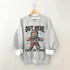 Funny Christmas  Cute Gingerbread Sweatshirt