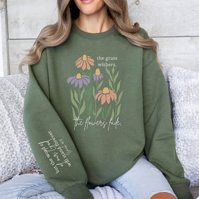 Christian Wildflowers Faith Based Sweatshirt