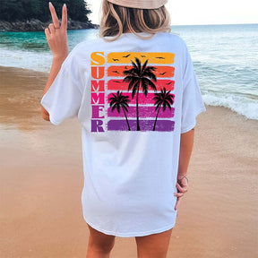 Palm Trees and Sunset T-Shirt