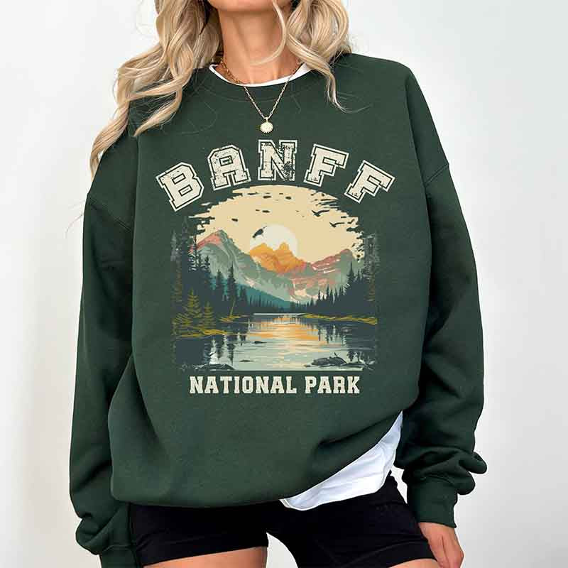 Banff National Park Canada Sweatshirt