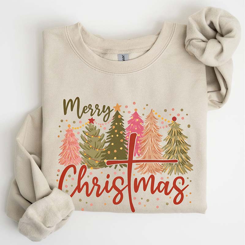 Merry Christmas Faith Sweatshirt