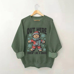 Funny Christmas  Cute Gingerbread Sweatshirt