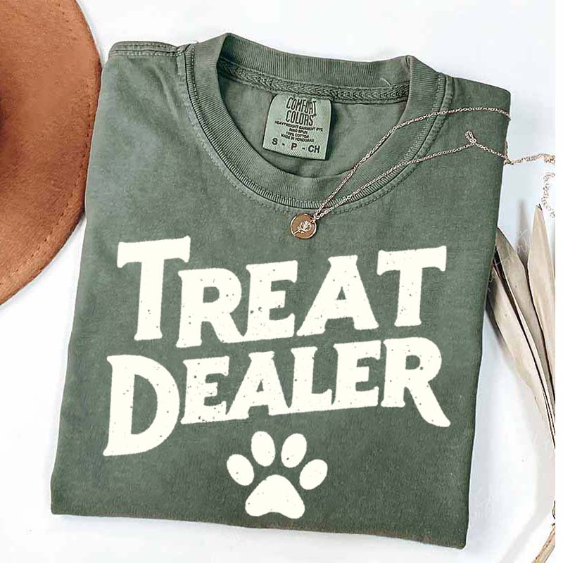 Funny Dog Lover Treat Dealer T-Shirt