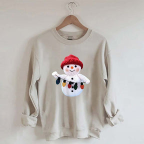 Christmas Snow Man Sweatshirt