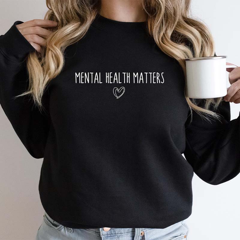 Mental Health Matters Retro Sweatshirt