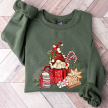 Cute Hot Cocoa Gnome Sweatshirt