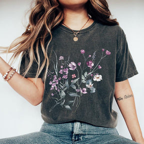 Boho Comfort Colors Gardening Nature Lover T-Shirt