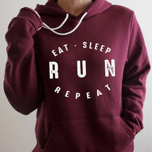 Eat Sleep Run Runner Hoodie