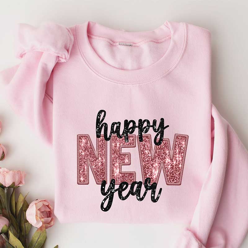 Glitter New Years Sweatshirt