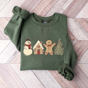 Cute Gingerbread Cookies Sweatshirt