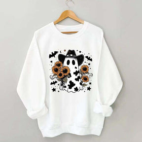 Western Halloween Cowboy Ghost Sweatshirt