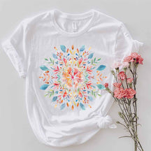 Mandala Floral The Zen Seeker T-Shirt