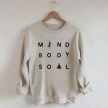 Mind Body Soul Yoga Sweatshirt