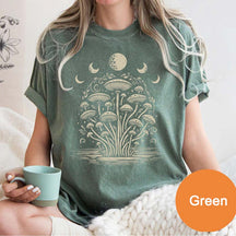 Magic Mushroom Spiritual Moon T-Shirt