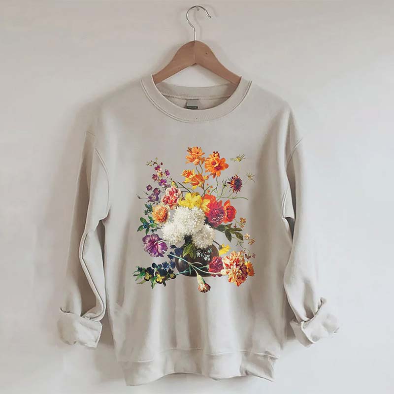 Aesthetic Flower Lover Sweatshirt