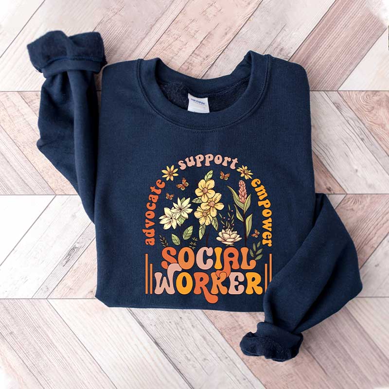 Wildflower Social Worker Sweatshirt