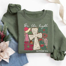 Be The Light Matthew Christmas Sweatshirt