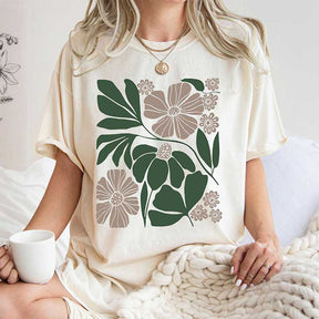 Flower Market Botanical Floral Nature Lover T-Shirt