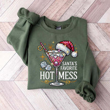 Santa's Hot Mess Sweatshirt