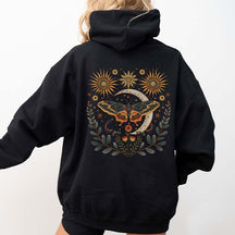 Luna Moth Celestial Hoodie