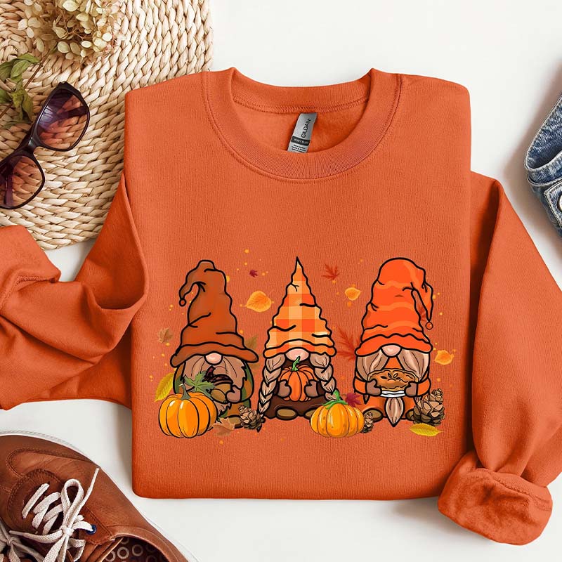 Gnomes Fall Thanksgiving Sweatshirt