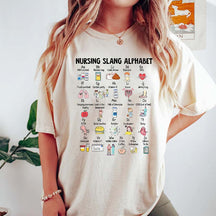 Funny Nurse Alphabet T-Shirt