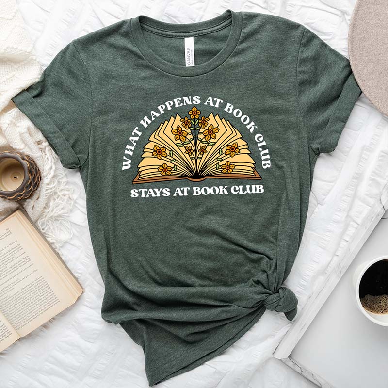 Stays At Book Blub T-Shirt