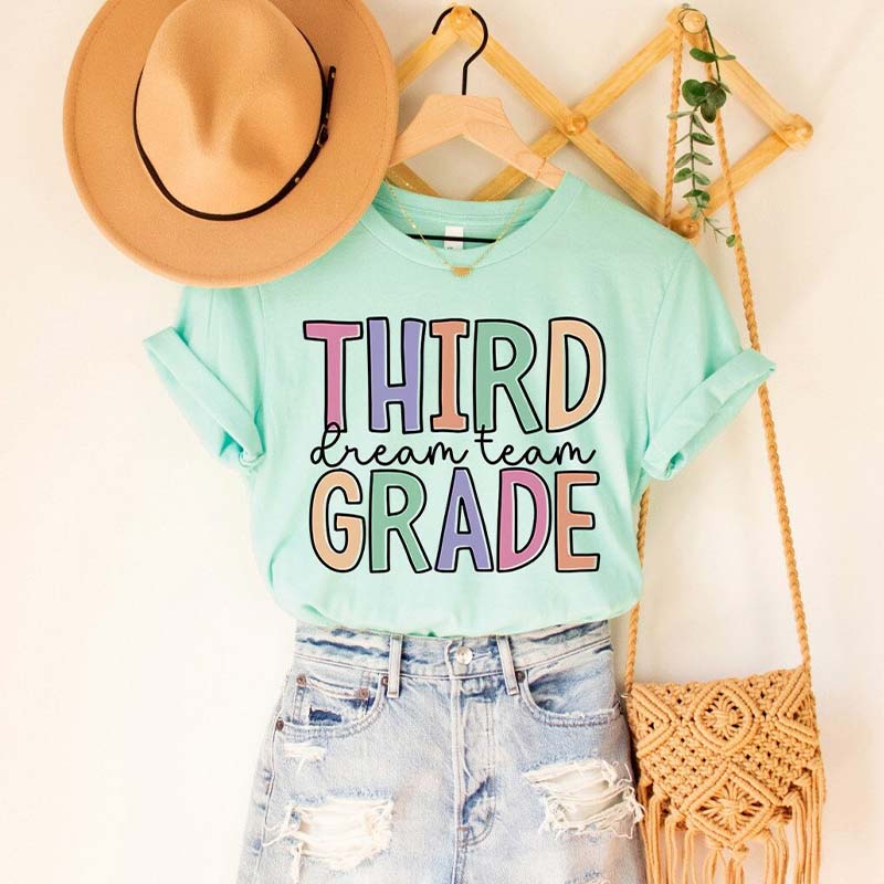 Third Grade Teacher School T-Shirt