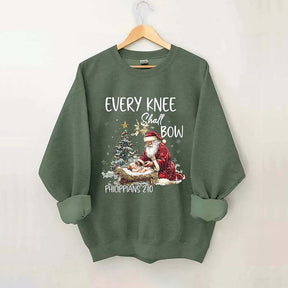 Every Knee Shall Bow Sweatshirt