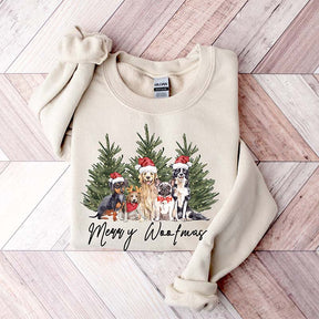 Christmas Cute Dogs Sweatshirt