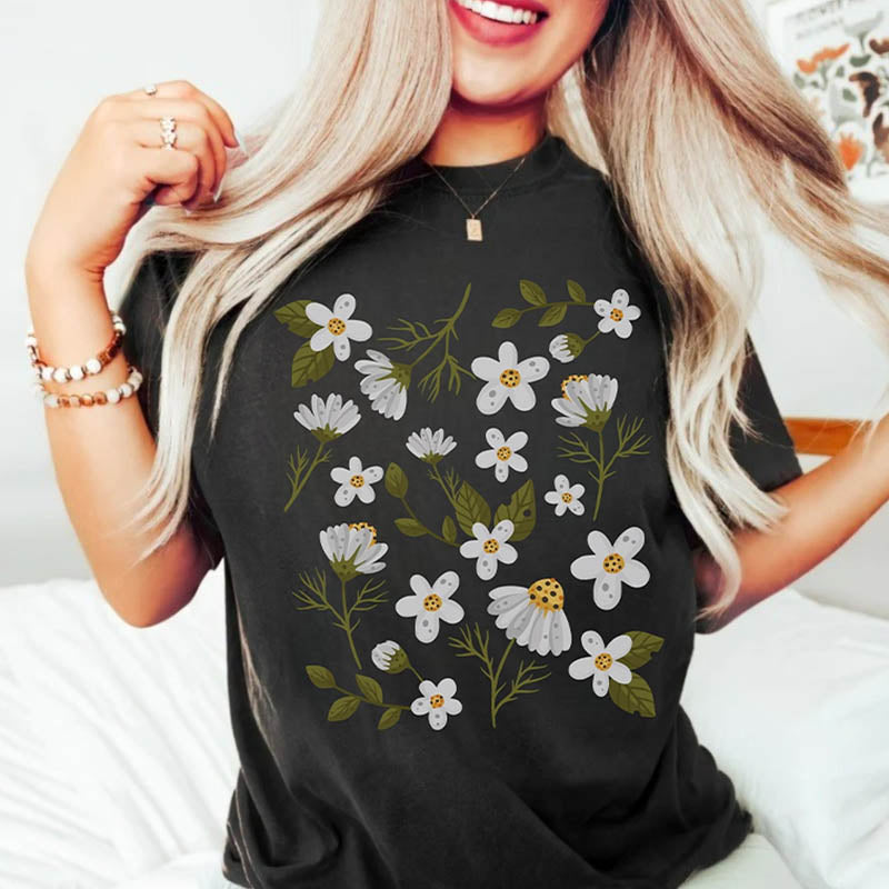 Daisy wildflower Mama Lover T-Shirt