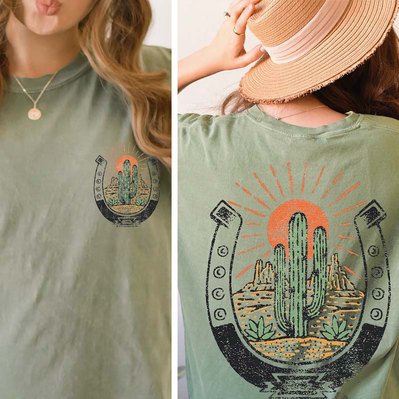 T-shirt Desert Sun Tee d'inspiration western