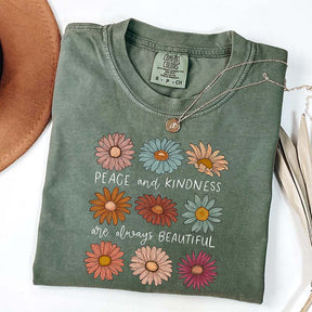 Peace and Kindness Daisy T-Shirt