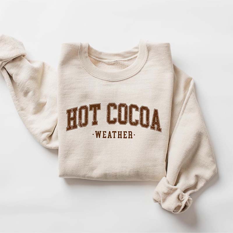 Hot Cocoa Cute Holiday Season Sweatshirt