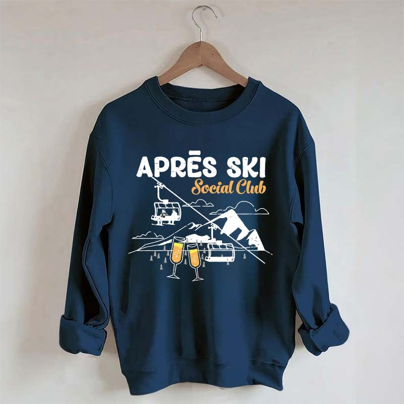 Cocktail Apres Ski Club Sweatshirt