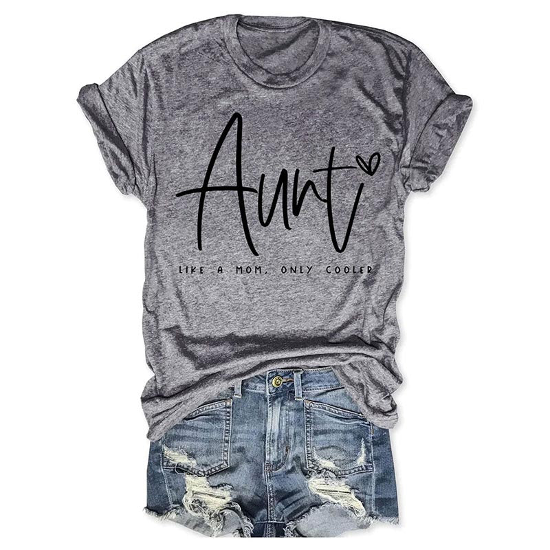 Auntie Like A Mom Only Cooled T-shirt