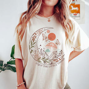 Mystic Moon And Sun Boho Celestial T-Shirt