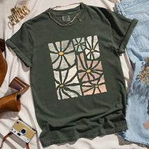 Boho Wildflowers Preppy Aesthetic T-Shirt