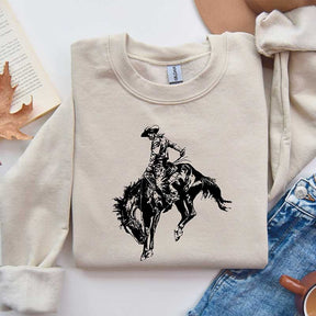 Rodeo Country Cowboys Western Sweatshirt