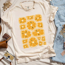 Boho Orange Botanical Cute T-Shirt