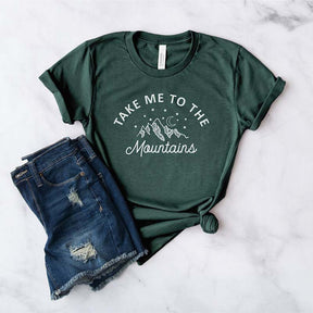 Take Me To The Mountains Hiking T-Shirt