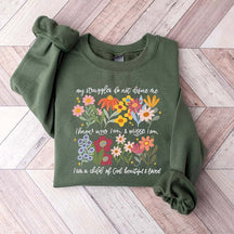 Floral Jesus The Way The Truth The Life Sweatshirt