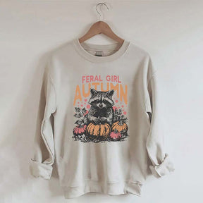 Feral Girl Autumn Sweatshirt