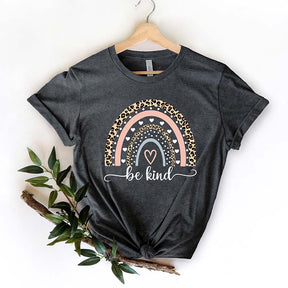 Be Kind Rainbow Spring Motivational T-Shirt