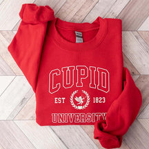 Cupid University Cute Valentine's Day Sweatshirt