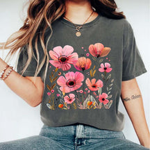 Spring Daisy Flowers Sublimation T-Shirt