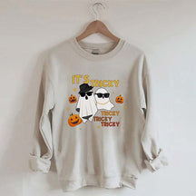 It's Tricky Tricky Tricky Halloween Sweatshirt