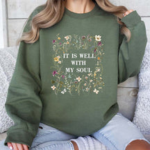 It Is Well With My Soul Spiritual Sweatshirt