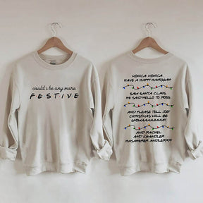 Friends Inspired Holiday Christmas Sweatshirt